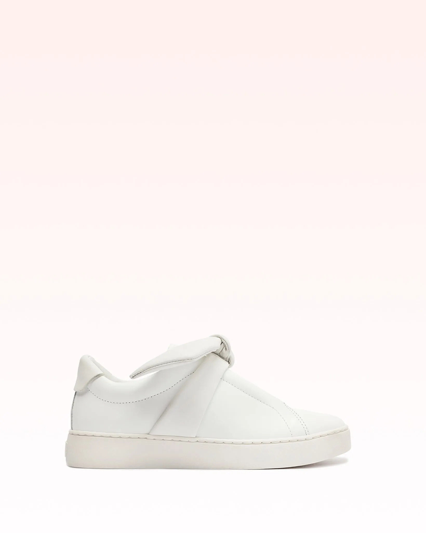 Asymmetric Clarita Sneaker White sold by Alexandre Birman