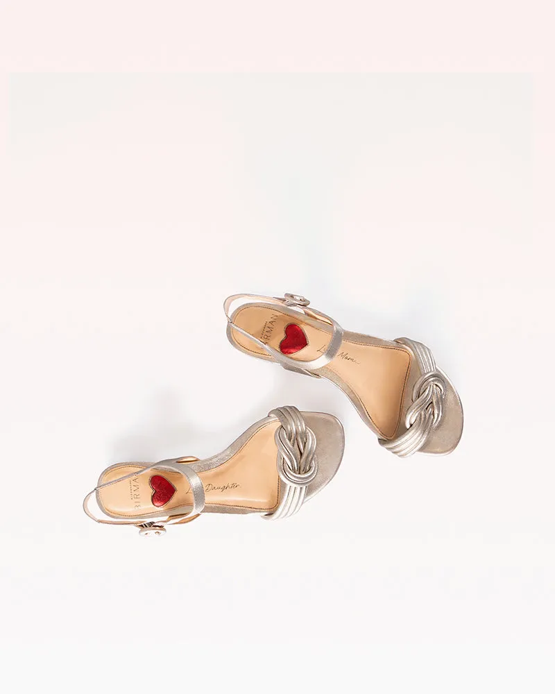 Vicky Flat Golden sold by Alexandre Birman product image thumbnail 3