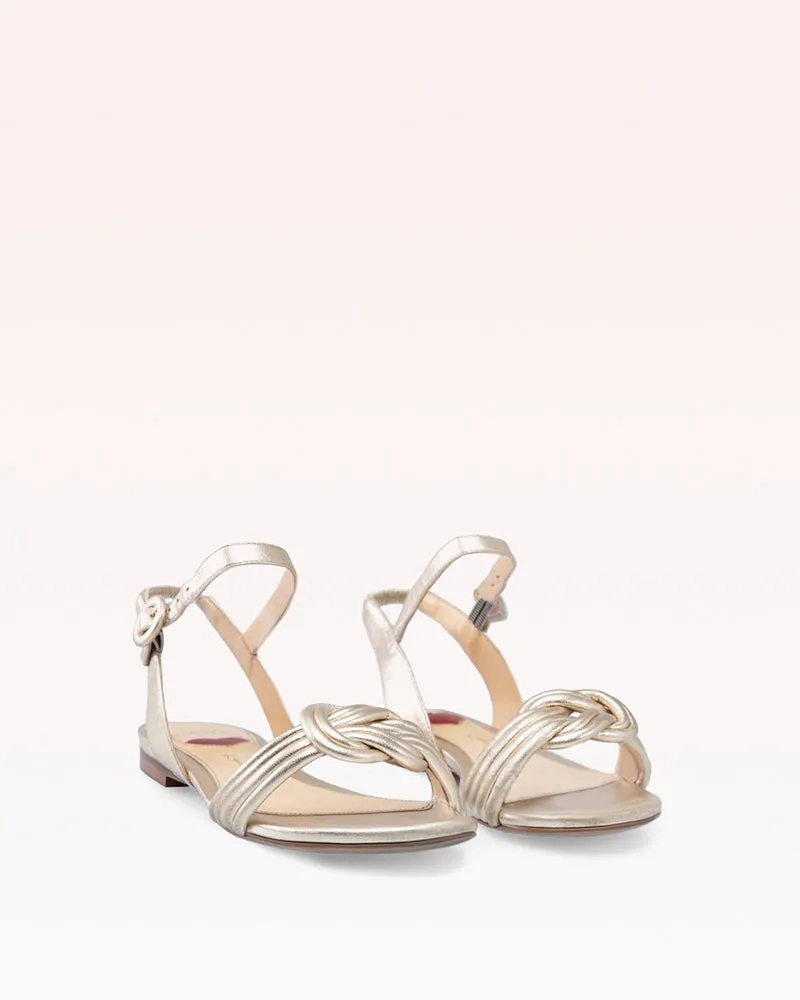 Vicky Flat Golden sold by Alexandre Birman product image thumbnail 2