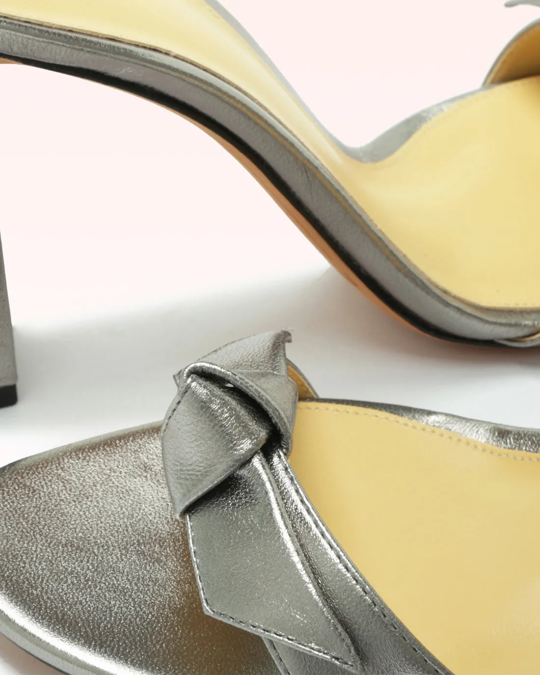 Clarita Block 90 Metallic Graphite sold by Alexandre Birman product image thumbnail 5