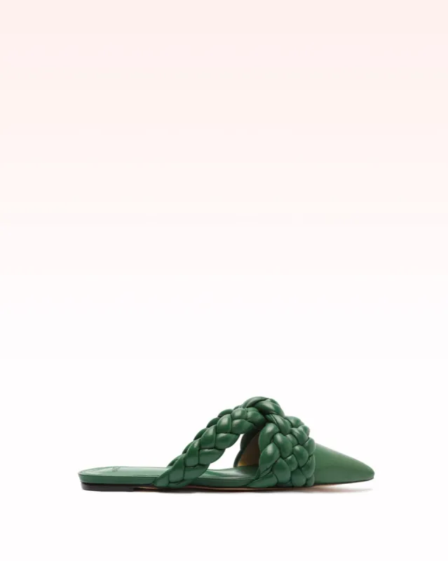 Carlotta Flat Mule Sequoia sold by Alexandre Birman