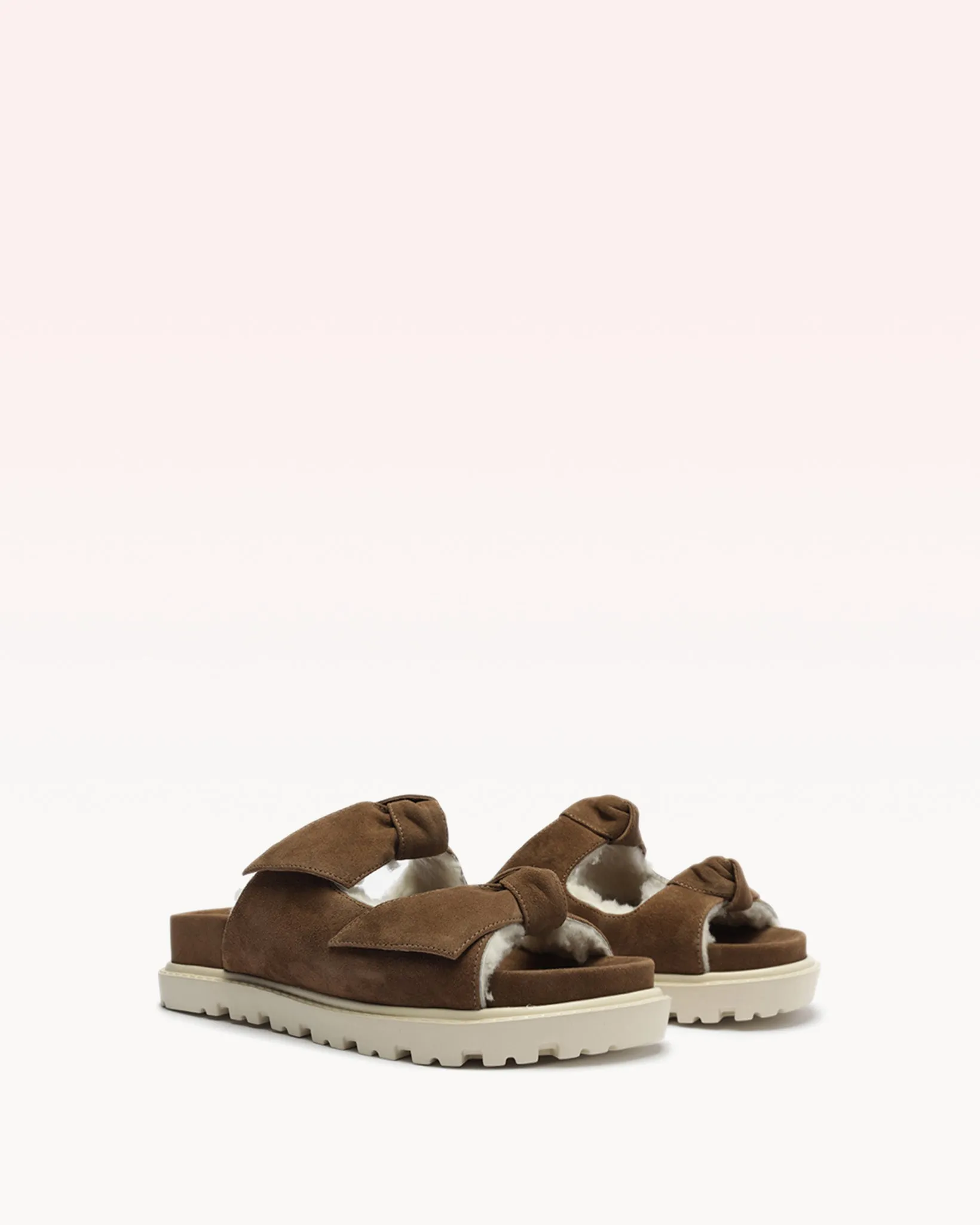 Lolita Sport Sandal Shearling Tan sold by Alexandre Birman product image thumbnail 2