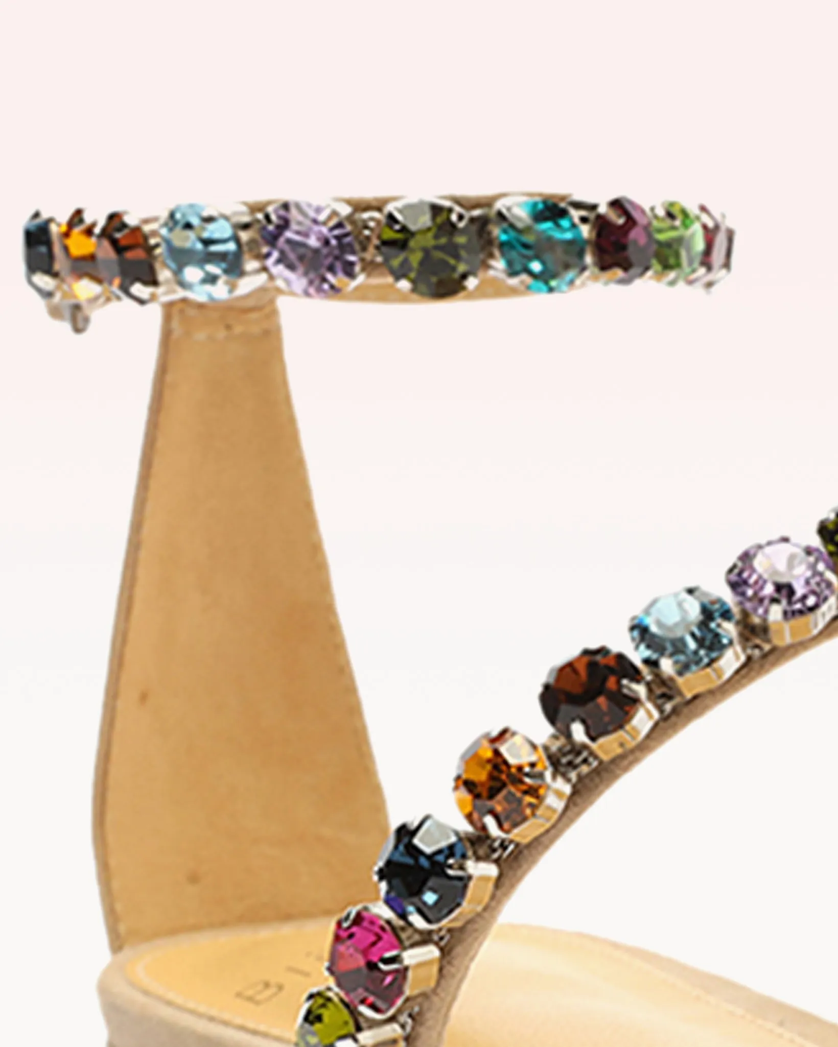 Alexa Flat Crystals Beige sold by Alexandre Birman product image thumbnail 5