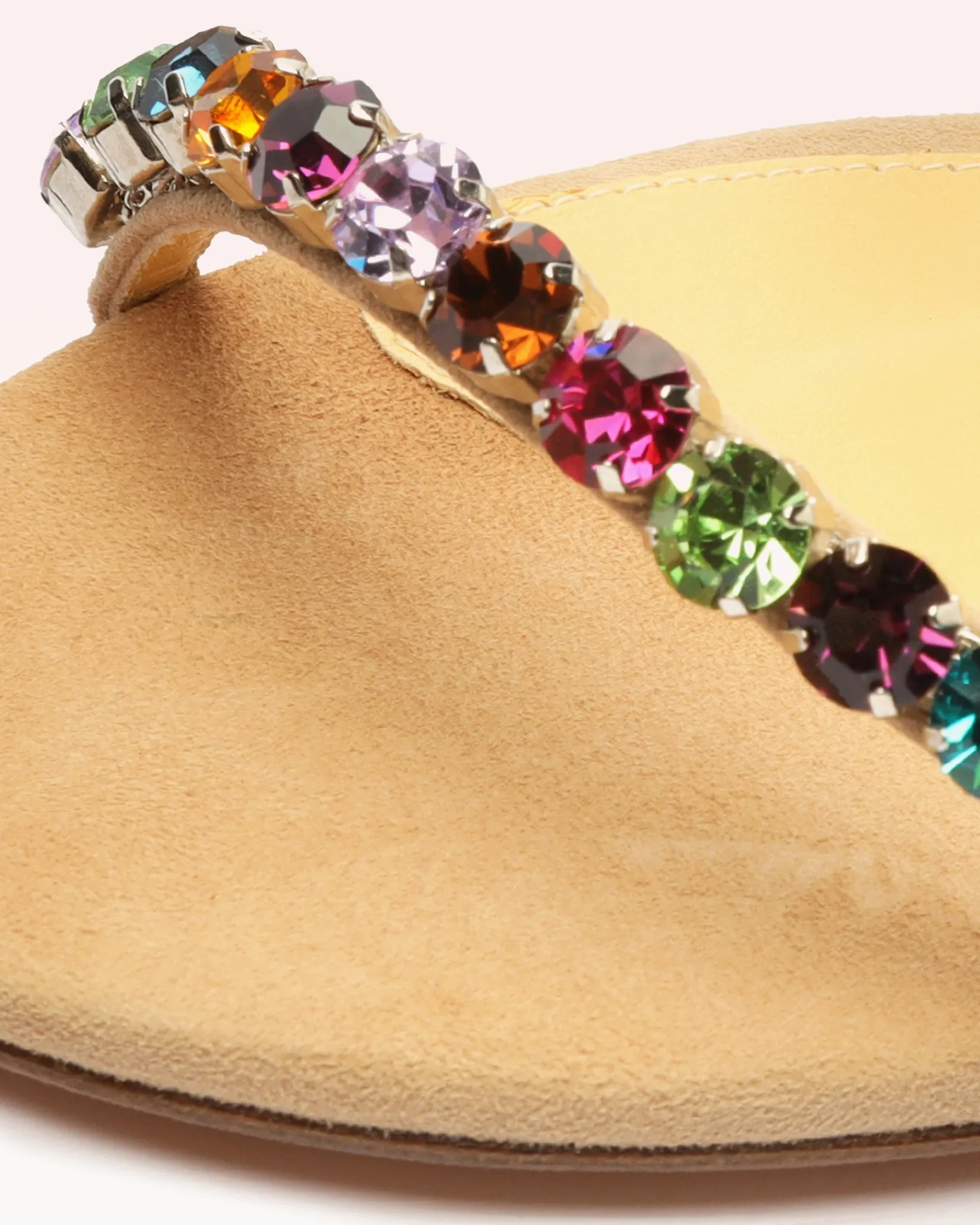 Alexa Flat Crystals Beige sold by Alexandre Birman product image thumbnail 4