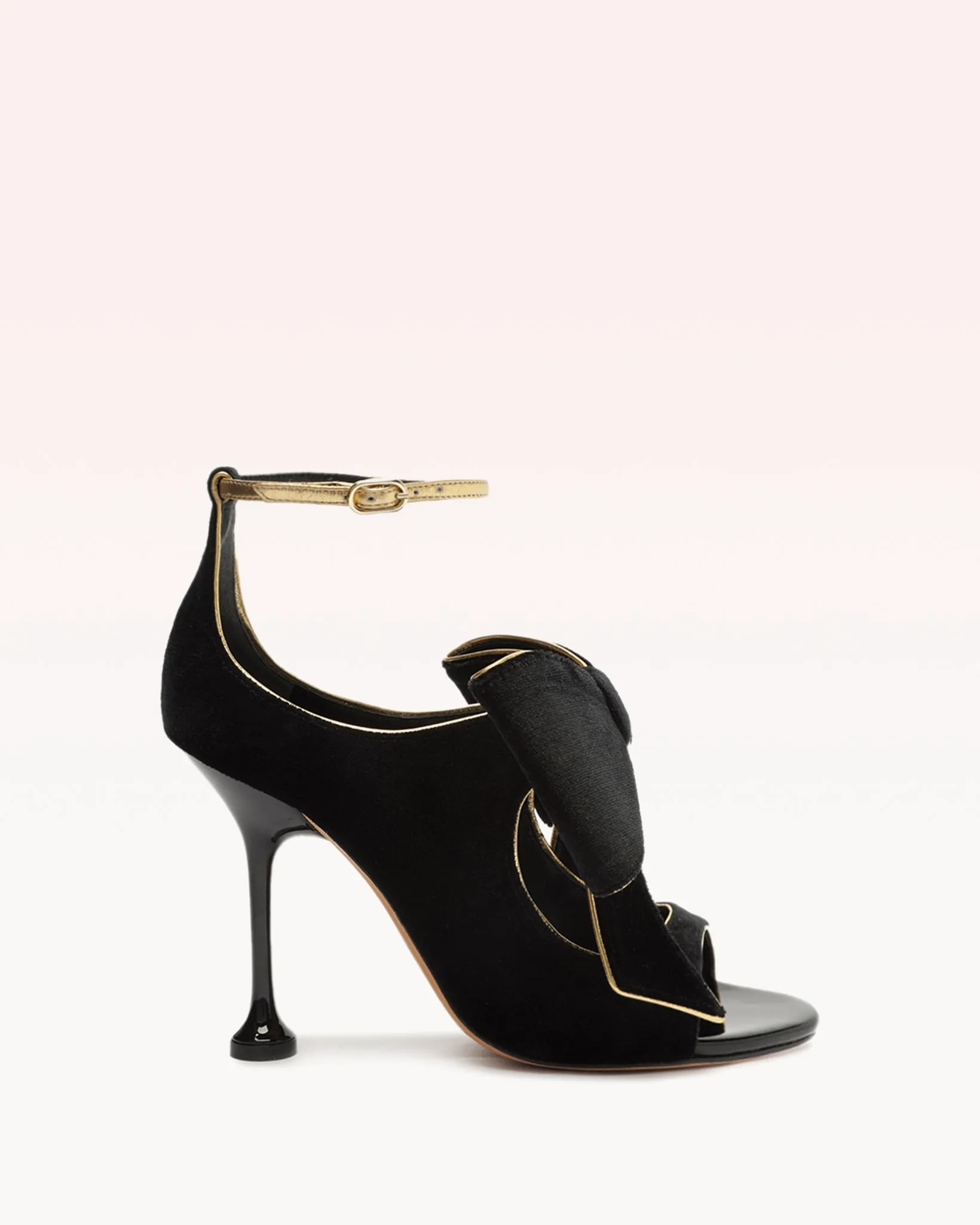 Lupita 100 Velvet Black sold by Alexandre Birman
