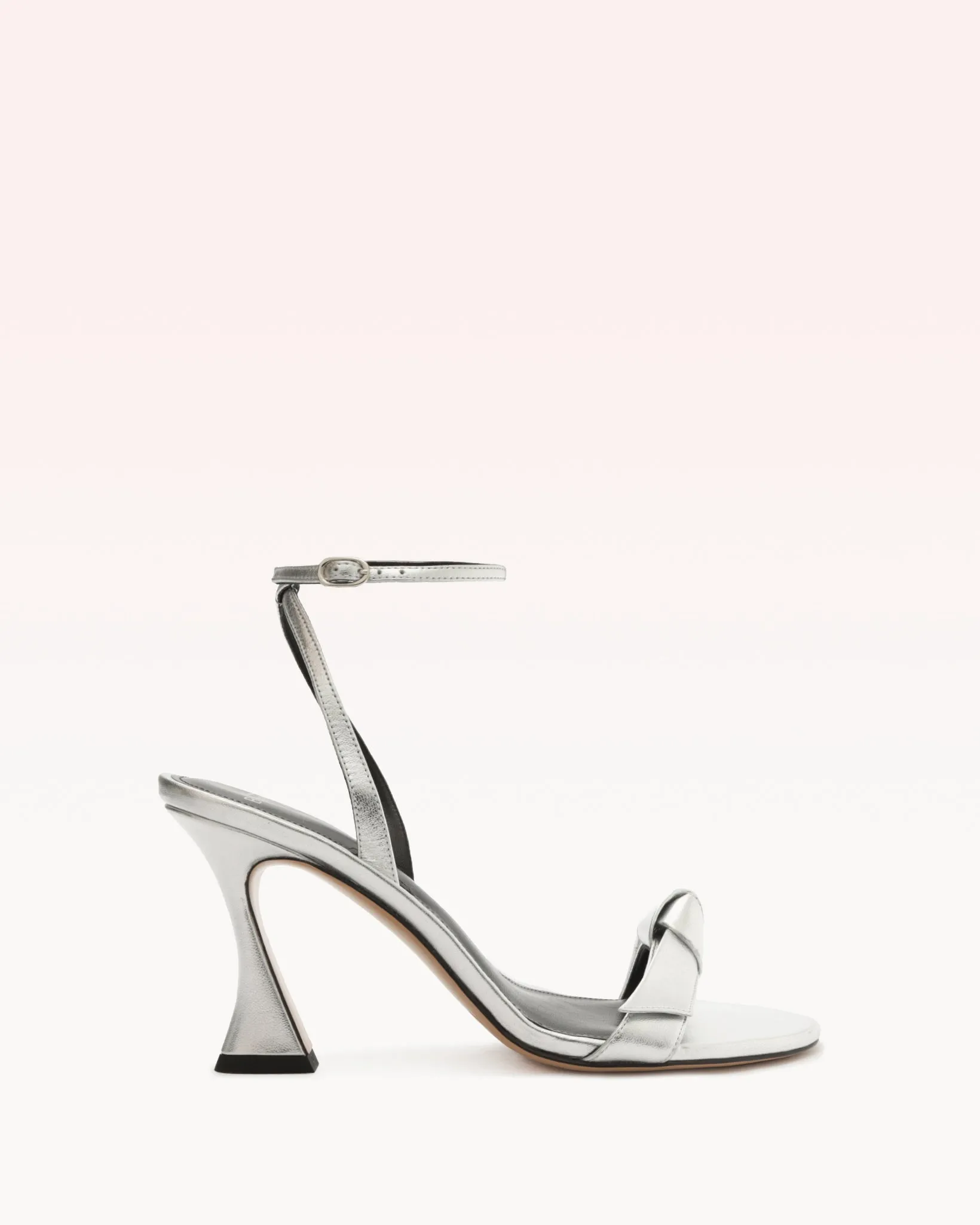 Clarita Bell 85 Metallic Argento sold by Alexandre Birman