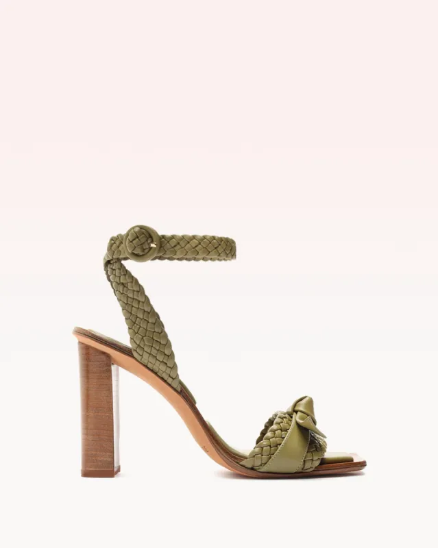 Clarita Block 90 Silvergreen sold by Alexandre Birman