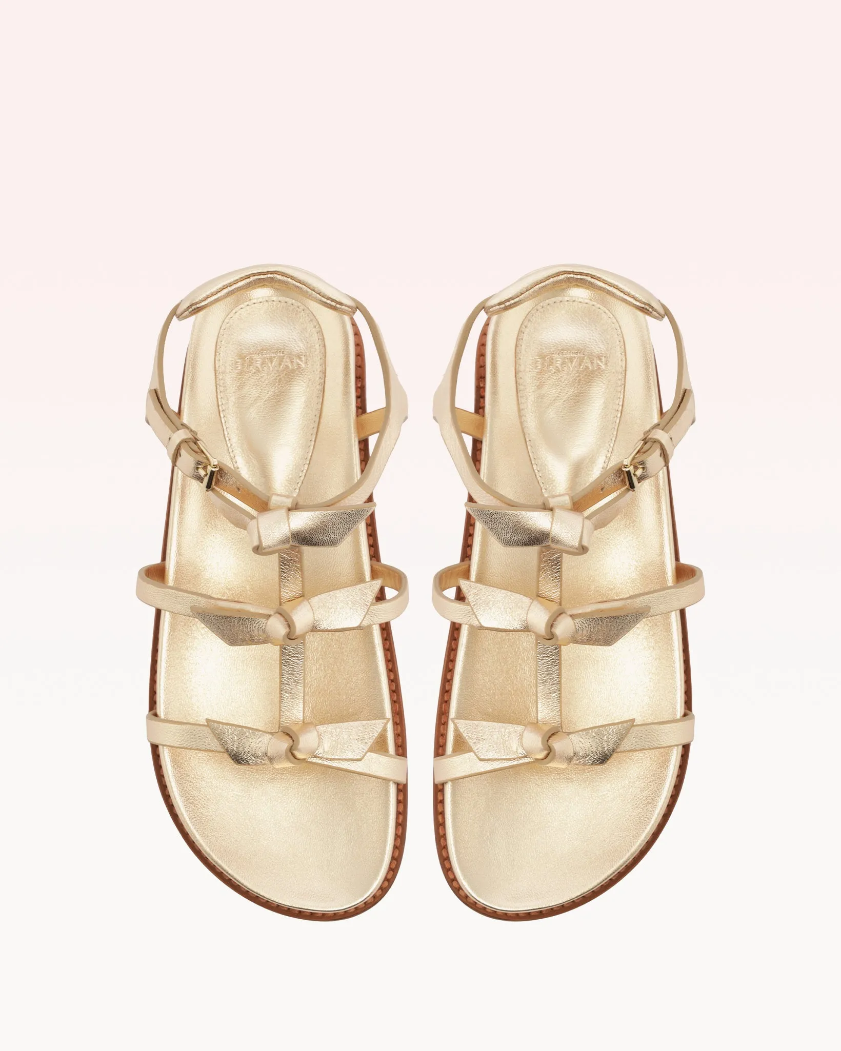 Slim Lolita Sport Sandal Golden sold by Alexandre Birman product image thumbnail 3