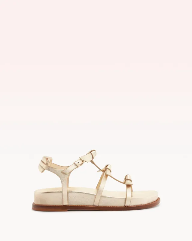 Slim Lolita Sport Sandal Golden sold by Alexandre Birman