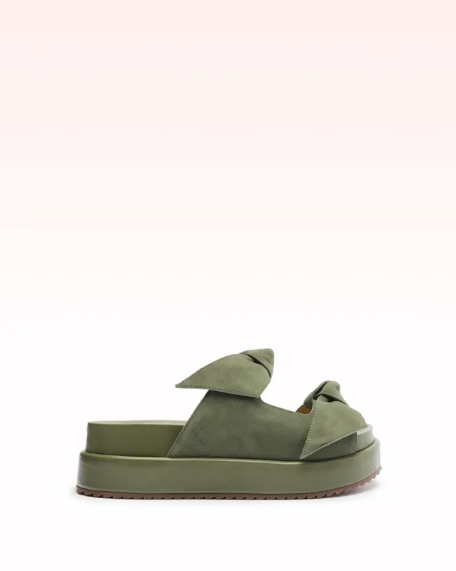 Asymmetric Sport Sandal Clarita Bounce Green Tea sold by Alexandre Birman