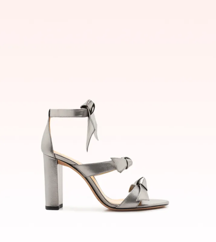 Lolita Block 90 Metallic Sandal sold by Alexandre Birman