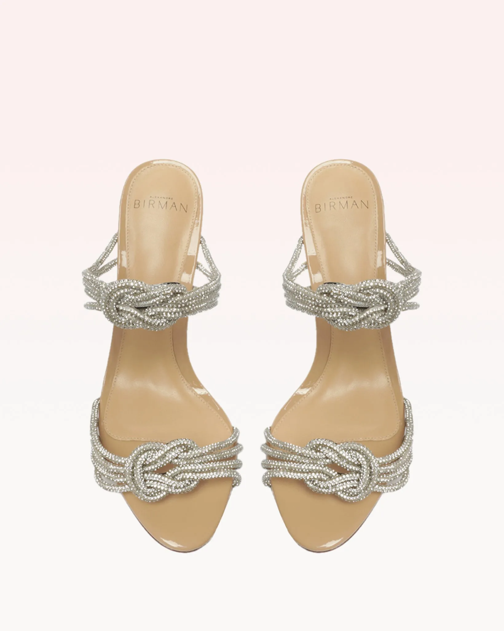 Vicky Crystal Knot 85 Beige sold by Alexandre Birman product image thumbnail 3