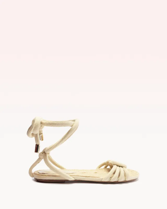 Vicky Rope Flat Dove made by Alexandre Birman