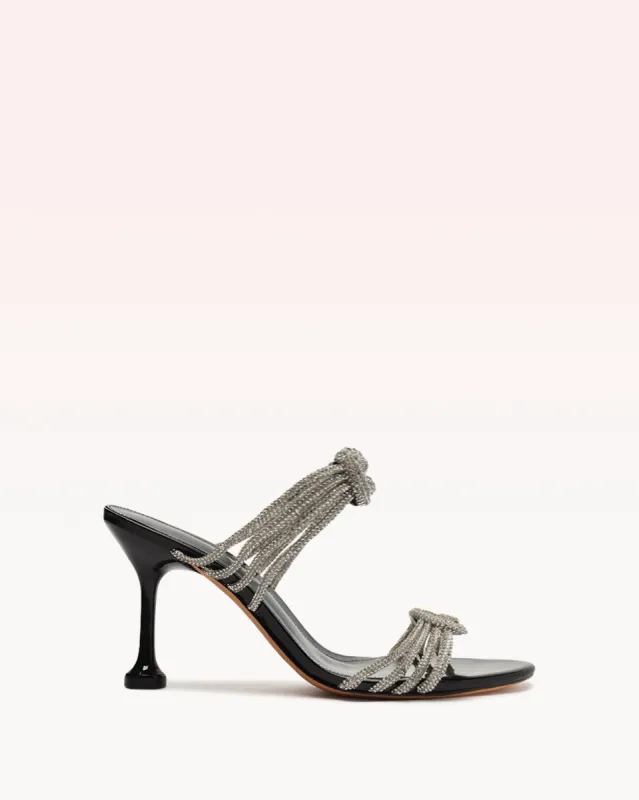 Vicky Crystal Knot 85 Black sold by Alexandre Birman