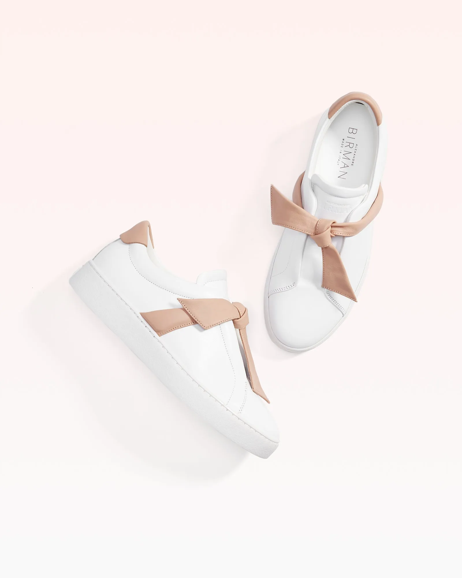 Clarita Sneaker Suede Nude sold by Alexandre Birman product image thumbnail 2