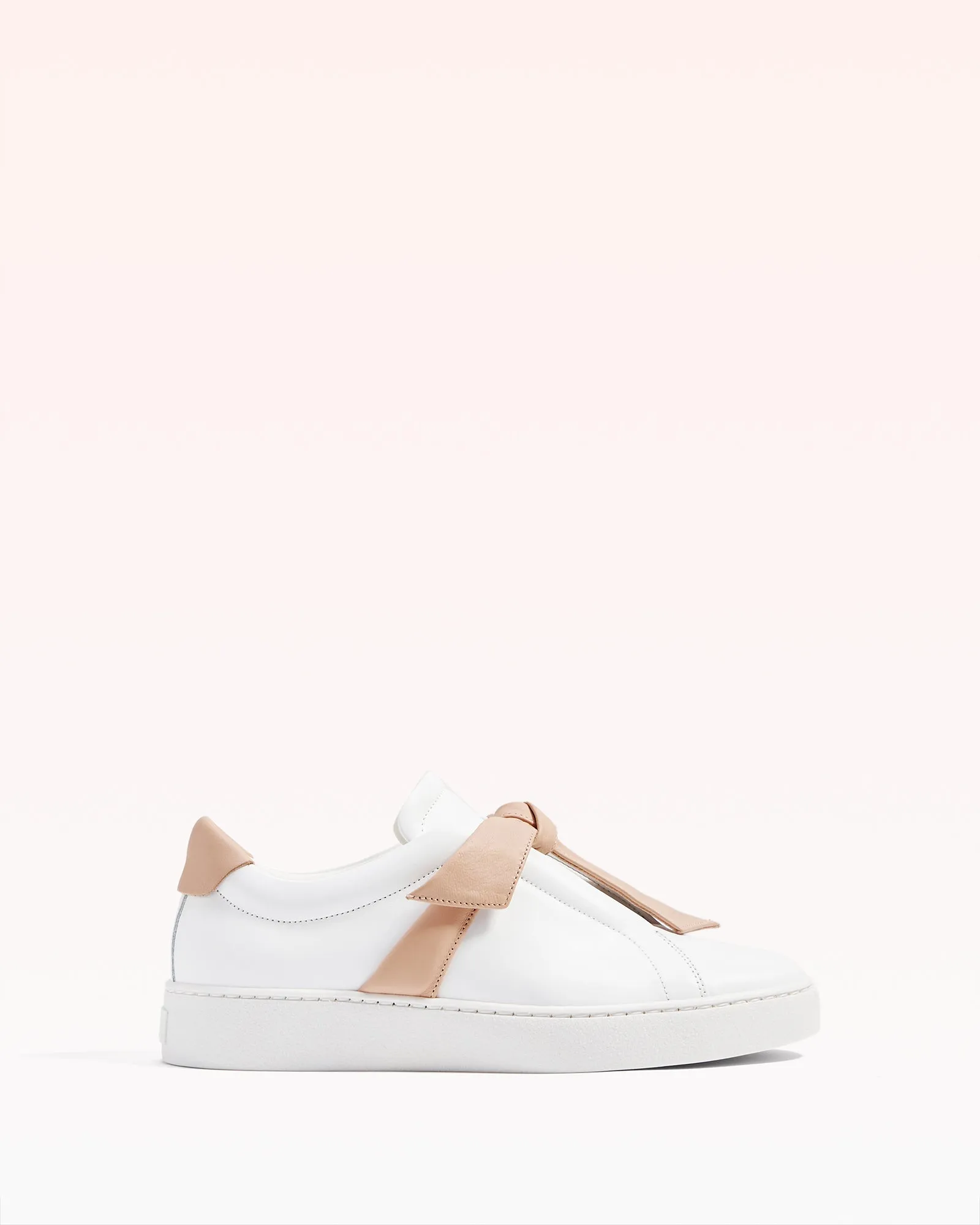 Clarita Sneaker Suede Nude sold by Alexandre Birman