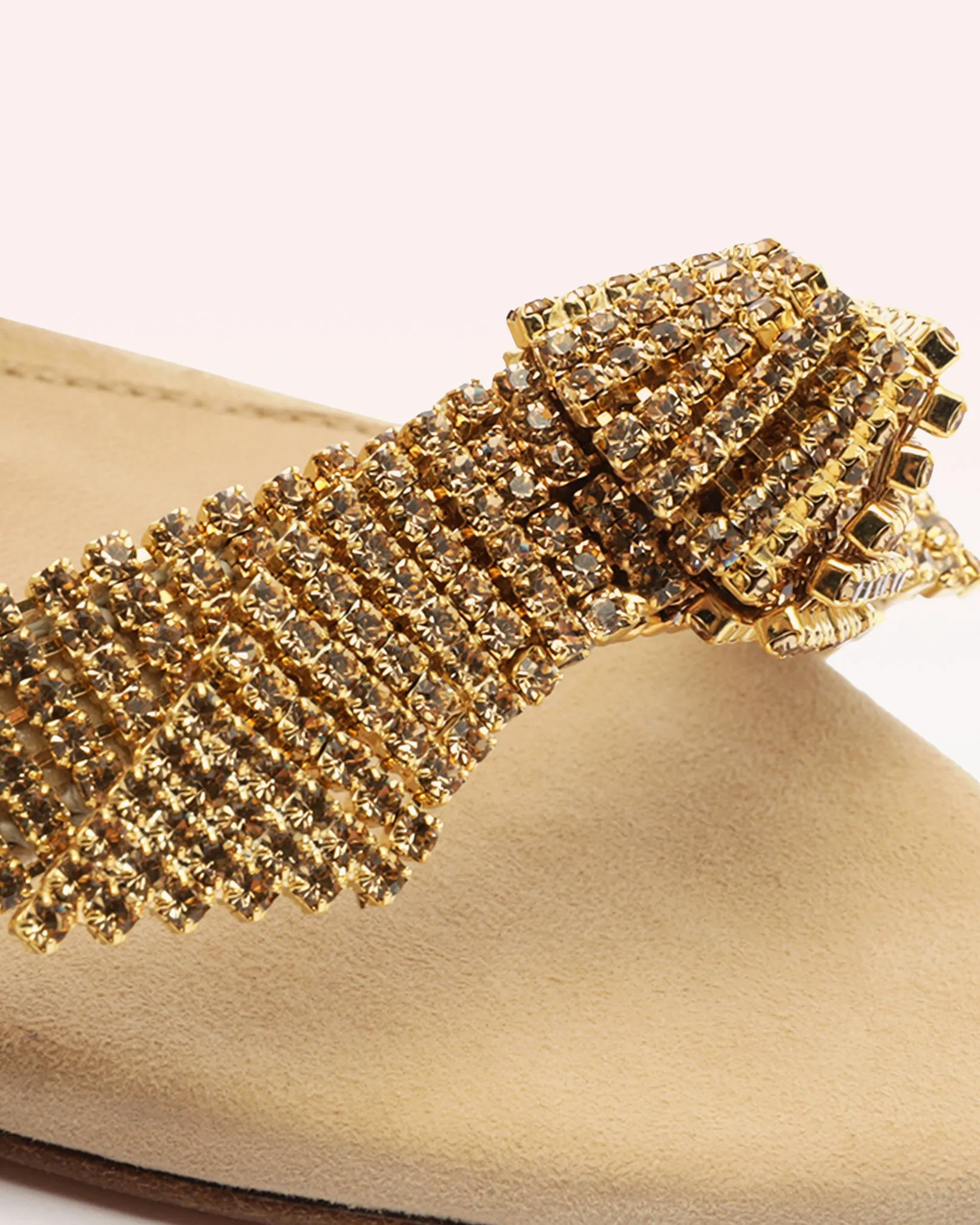 Clarita Crystal Mule 85 Beige sold by Alexandre Birman product image thumbnail 5