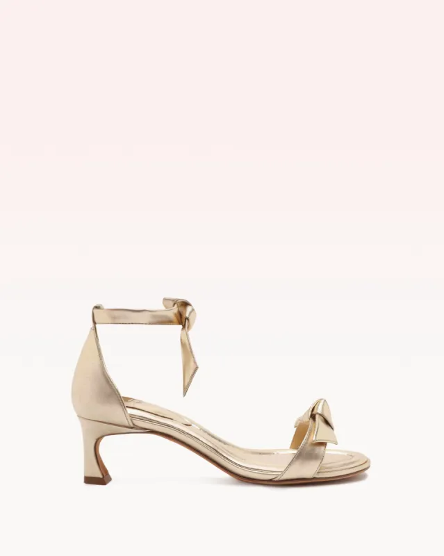 Clarita Doppia Soletta 50 Golden sold by Alexandre Birman