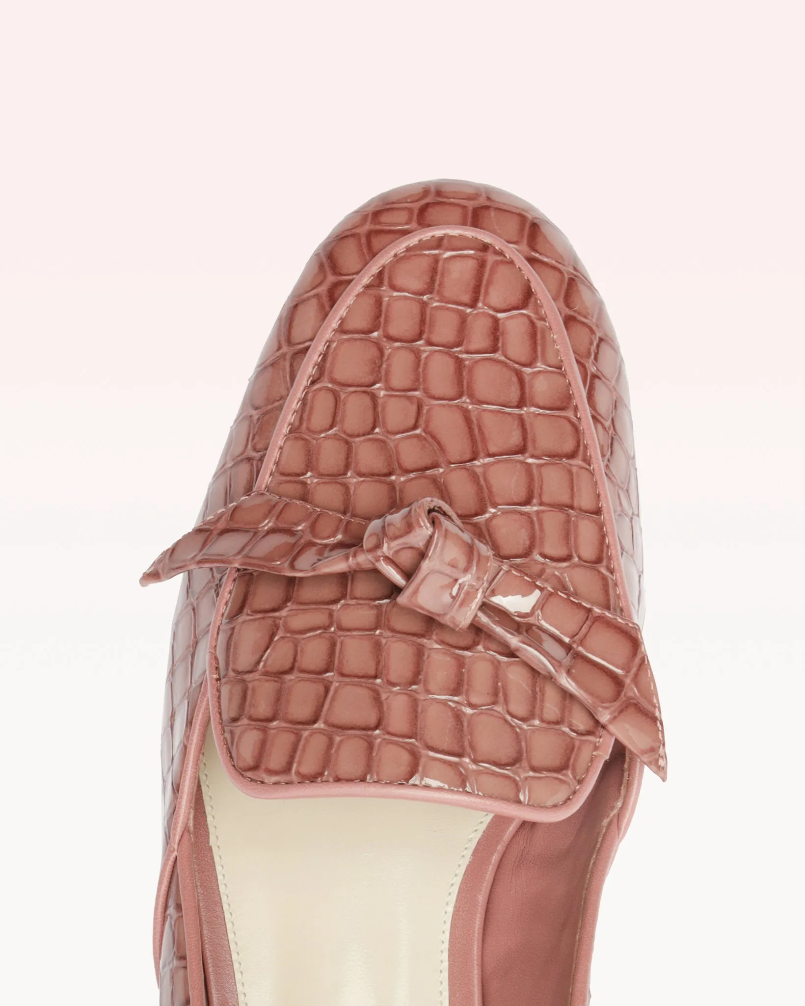 Clarita Belgian Crocco Loafer Clay sold by Alexandre Birman product image thumbnail 5