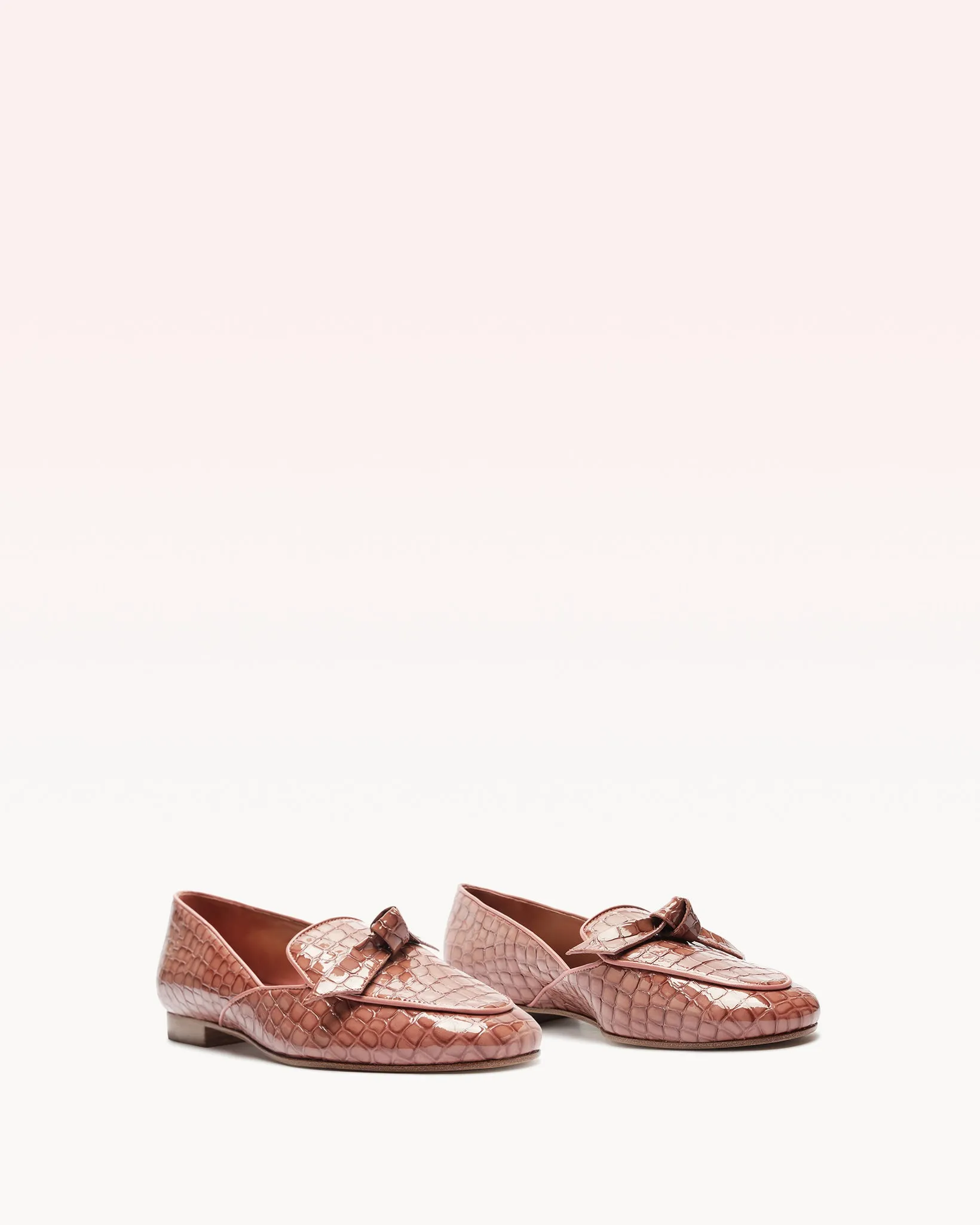 Clarita Belgian Crocco Loafer Clay sold by Alexandre Birman product image thumbnail 2