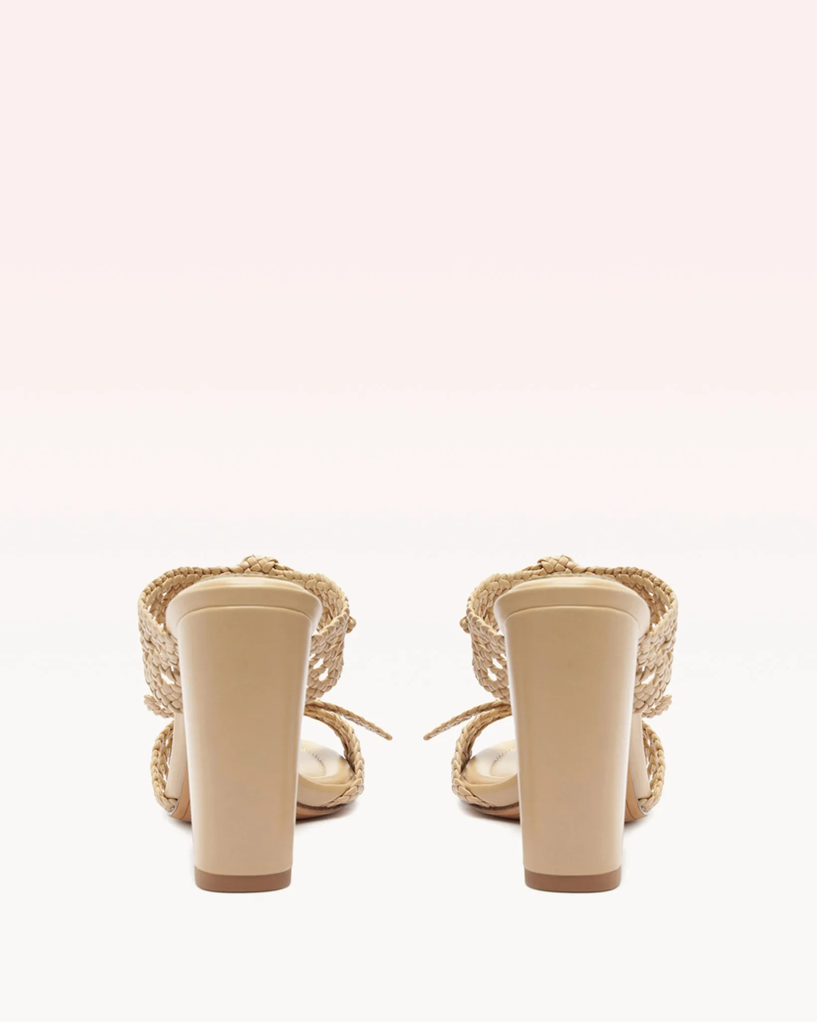 Clarita Intreccio 90 Doppia Soletta Beige sold by Alexandre Birman product image thumbnail 5