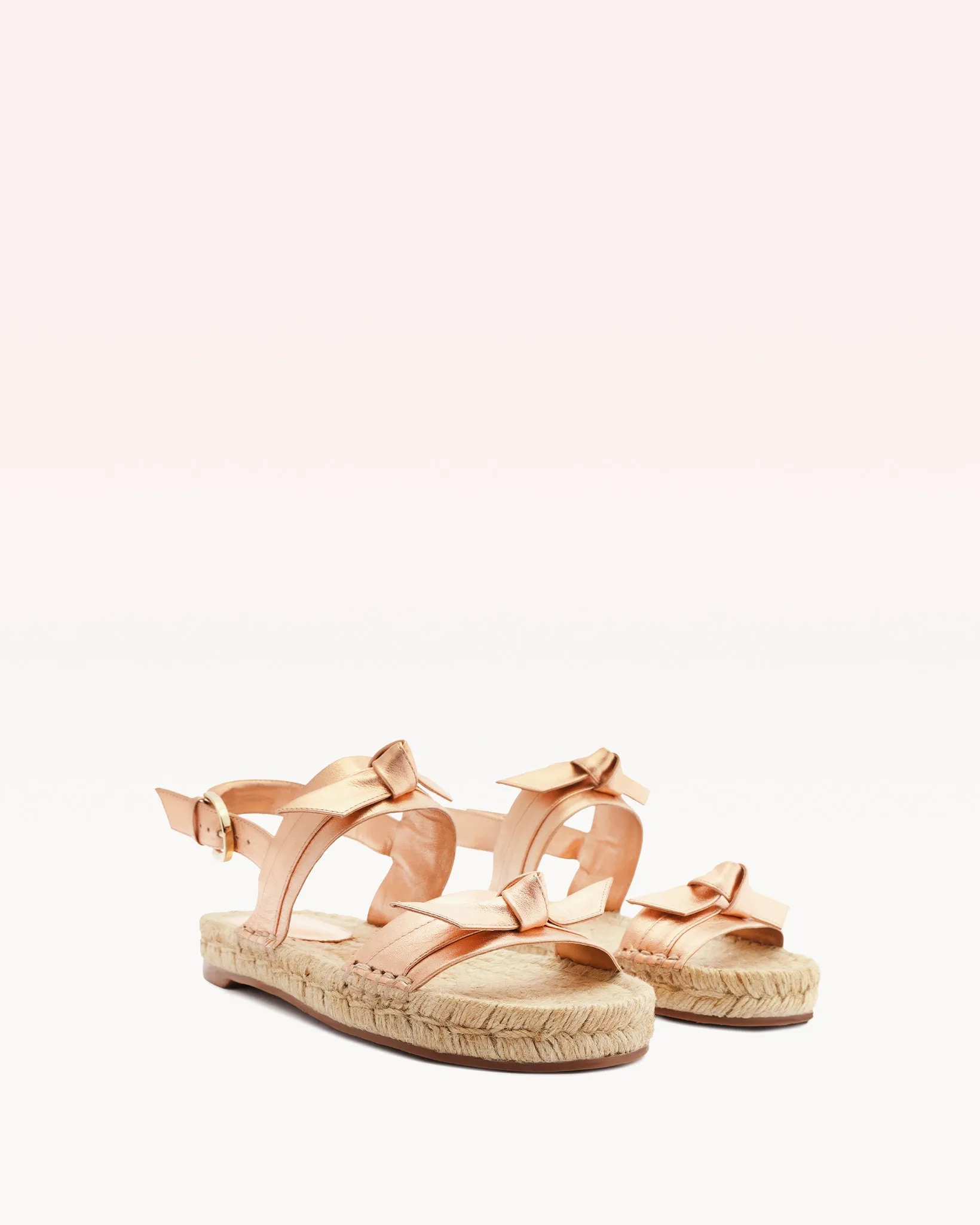 Clarita Espadrille Metallic Shell Pink sold by Alexandre Birman product image thumbnail 2
