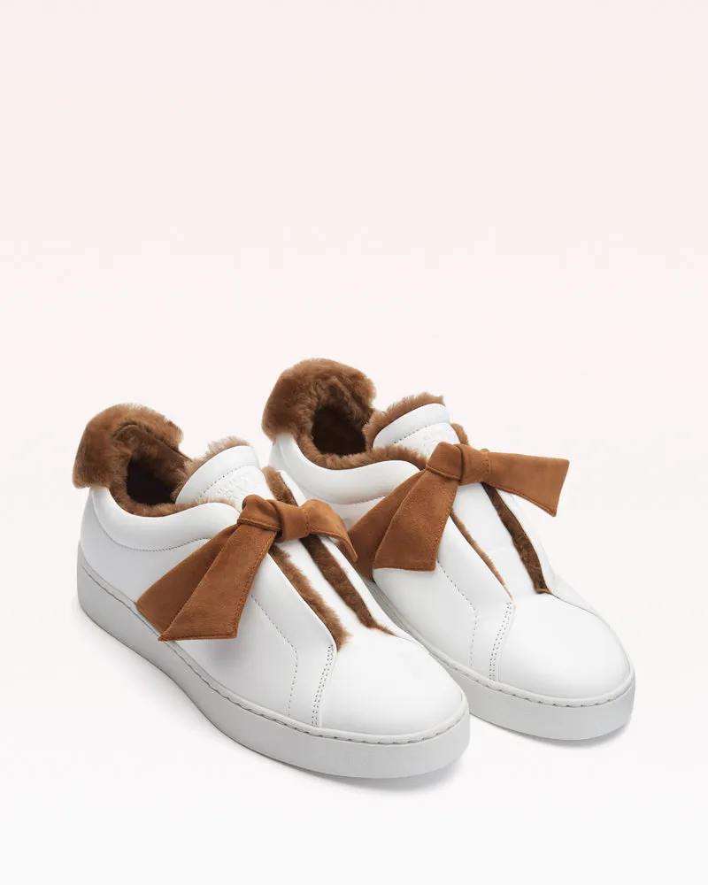 Clarita Sneaker Shearling Cognac sold by Alexandre Birman product image thumbnail 2