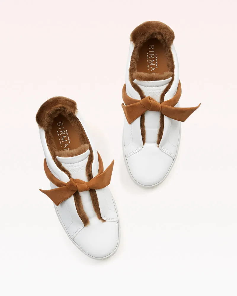 Clarita Sneaker Shearling Cognac sold by Alexandre Birman product image thumbnail 3