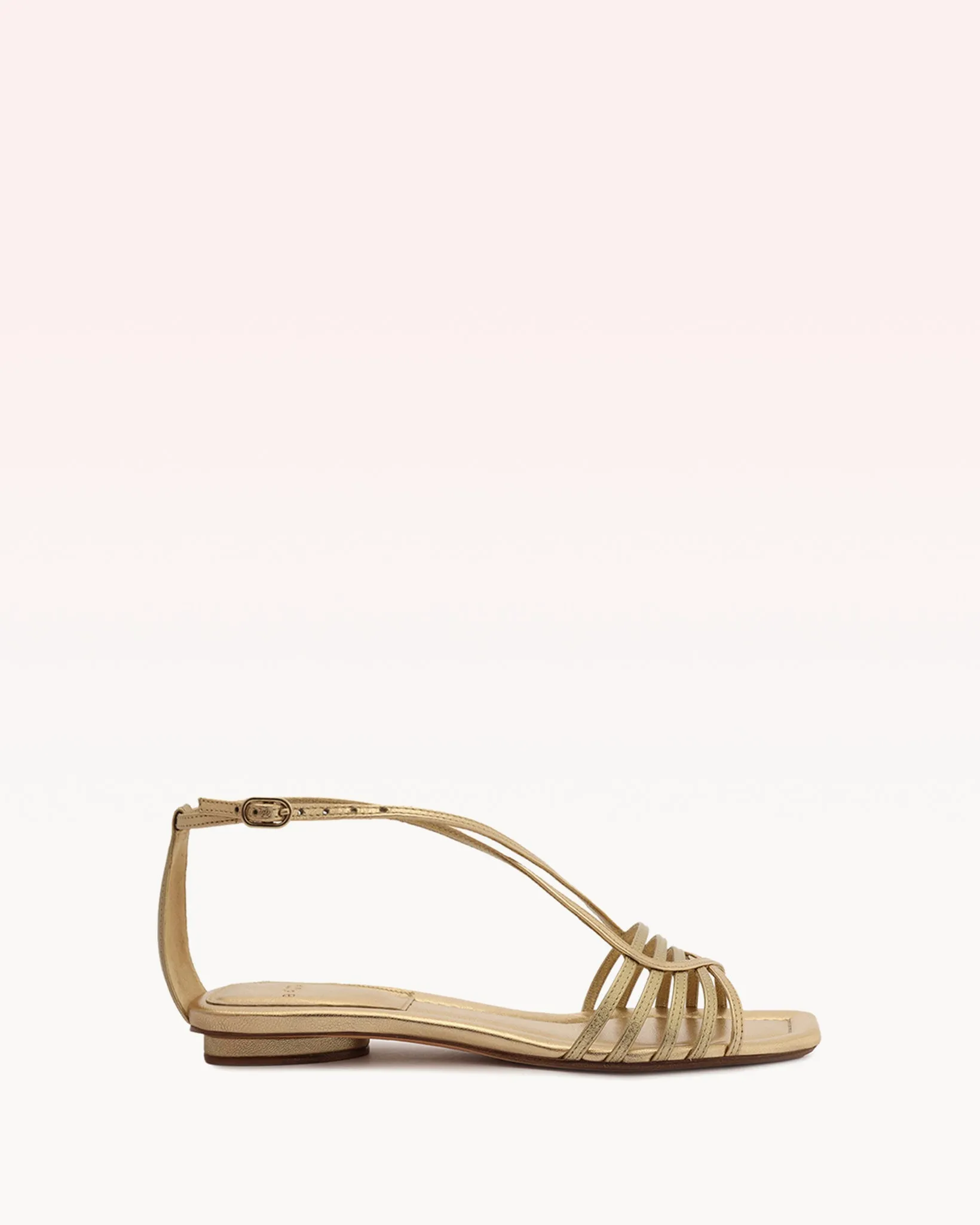 Naya Flat Golden sold by Alexandre Birman