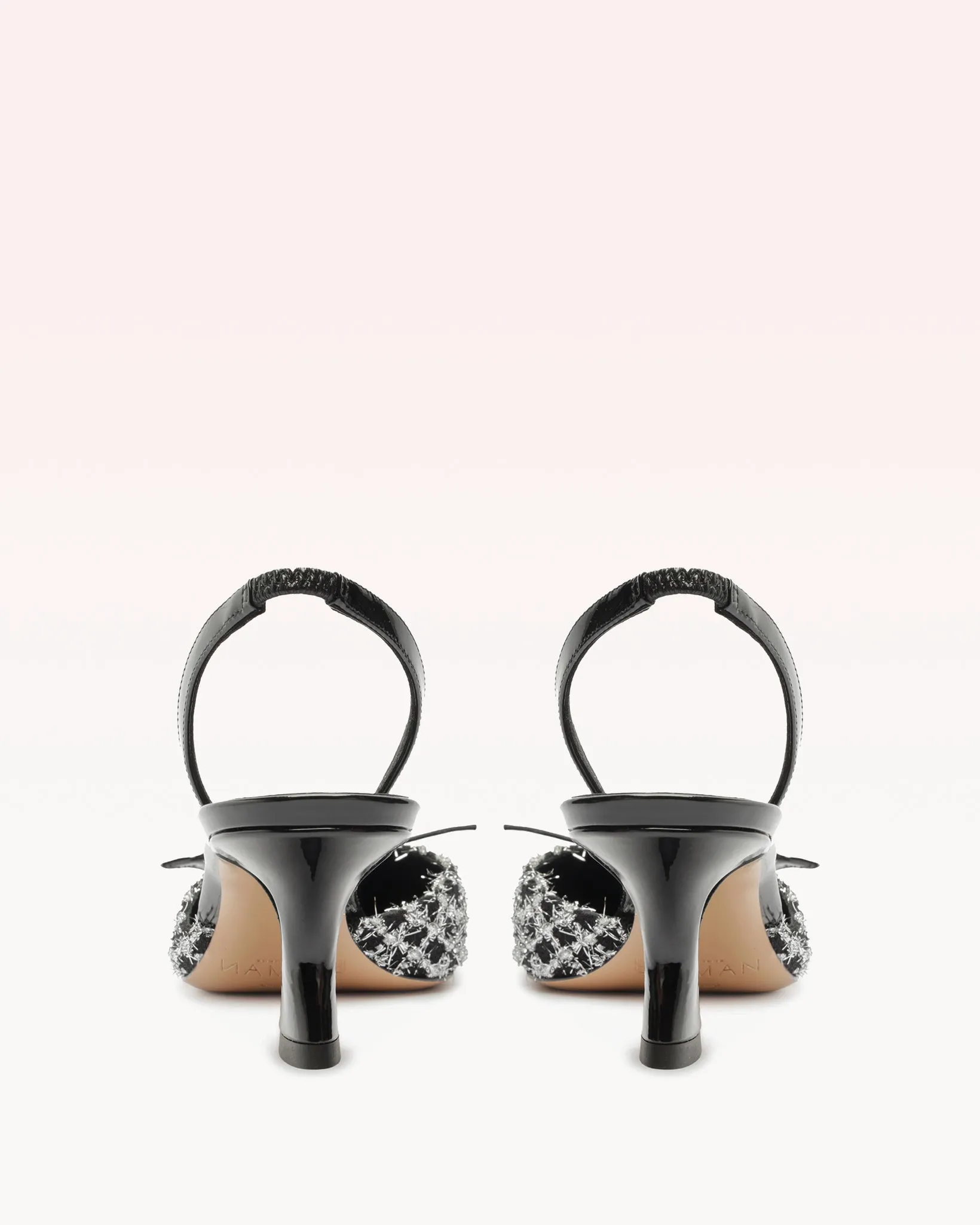 Clarita Bell Slingback 60 Tweed Black sold by Alexandre Birman product image thumbnail 3