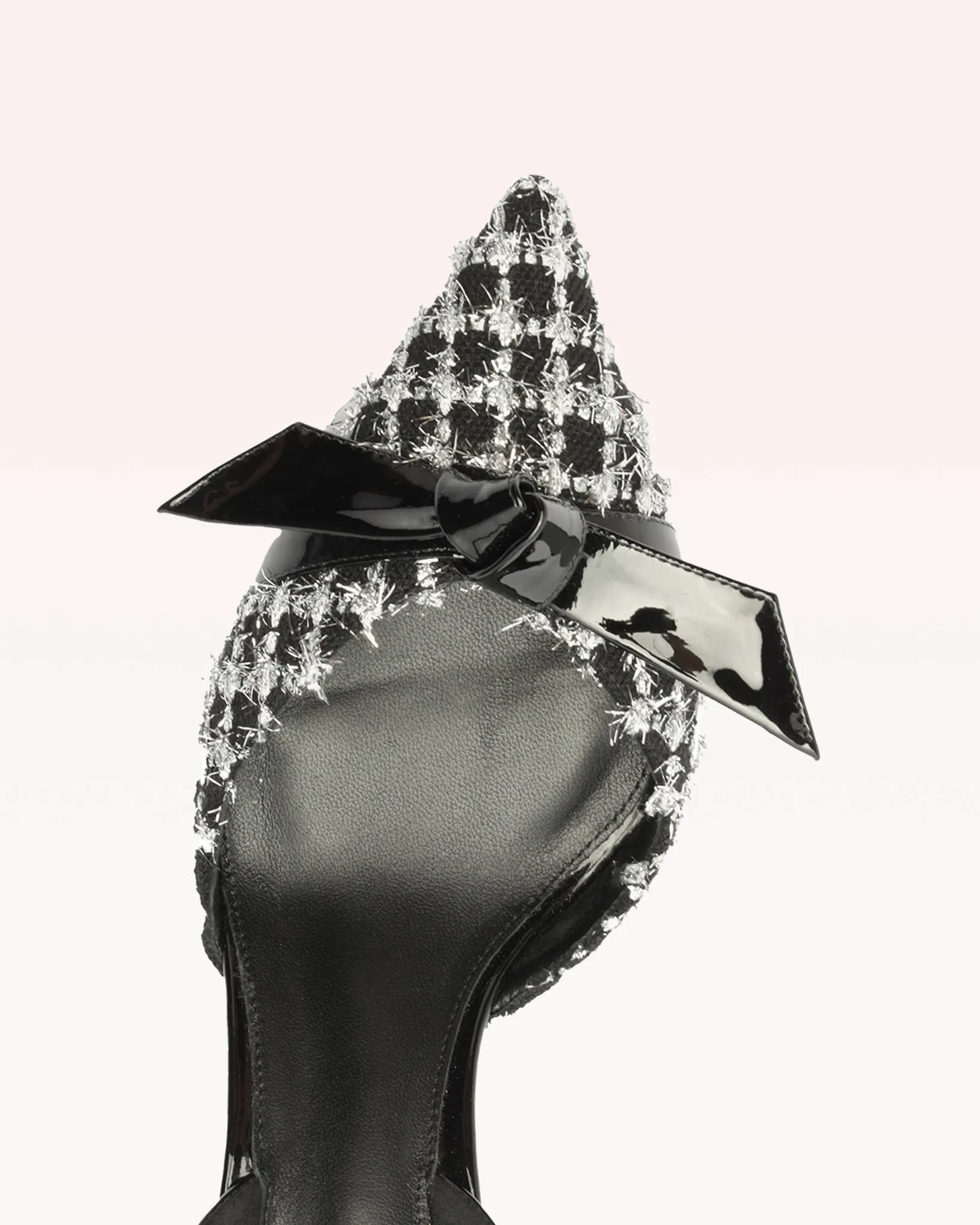 Clarita Bell Slingback 60 Tweed Black sold by Alexandre Birman product image thumbnail 5