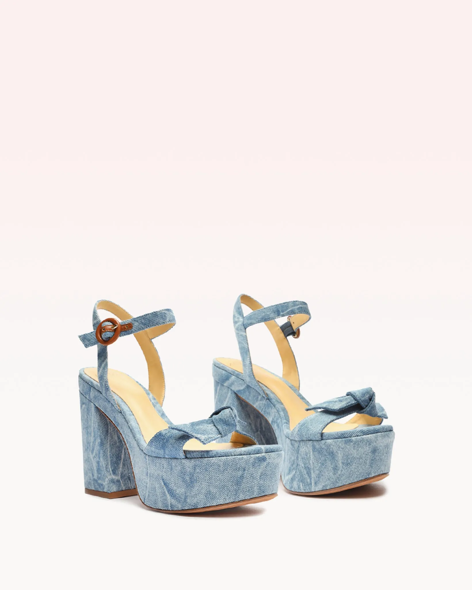 Clarita Platform Denim sold by Alexandre Birman product image thumbnail 2