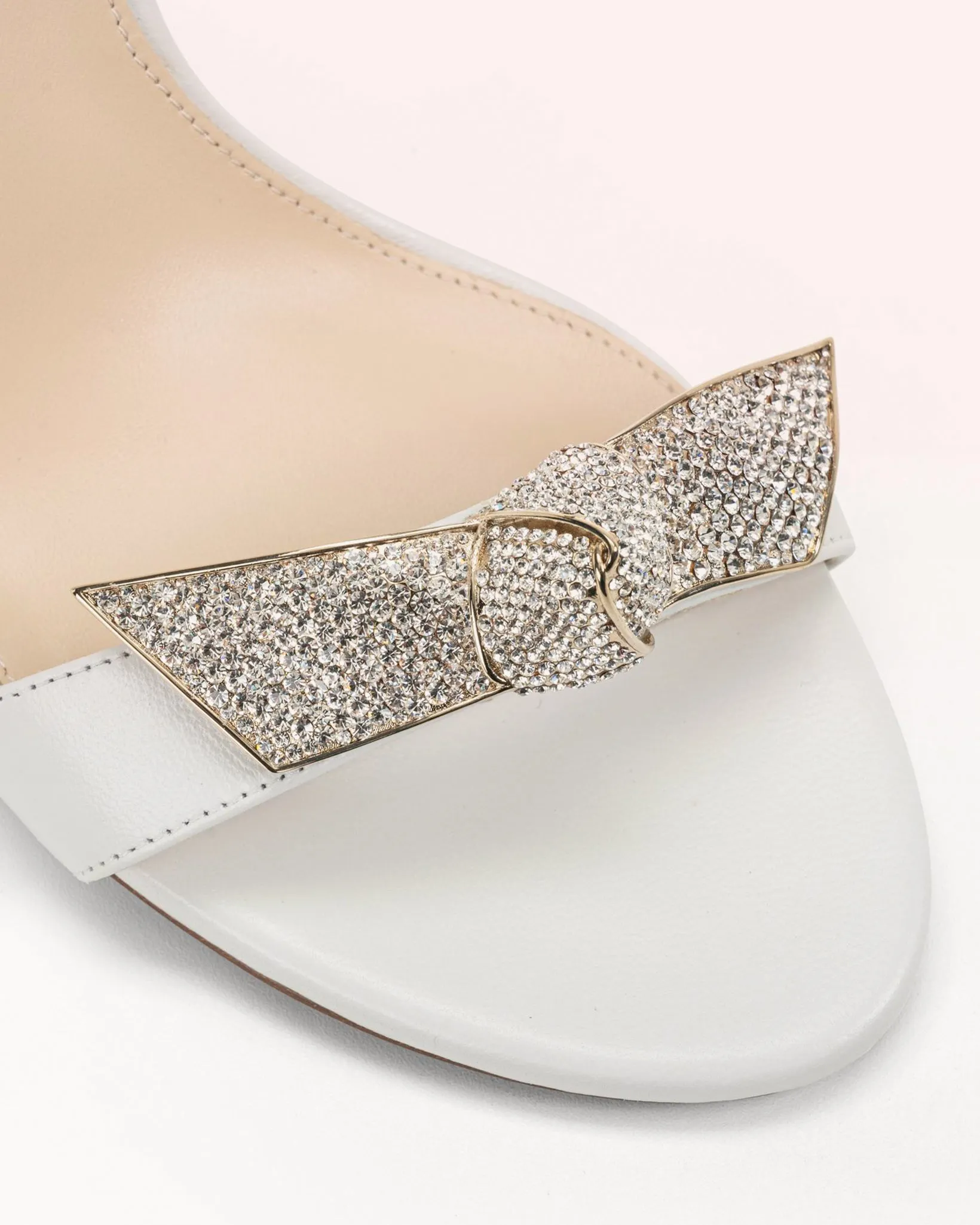 Clarita Bell Crystals 100 White sold by Alexandre Birman product image thumbnail 4
