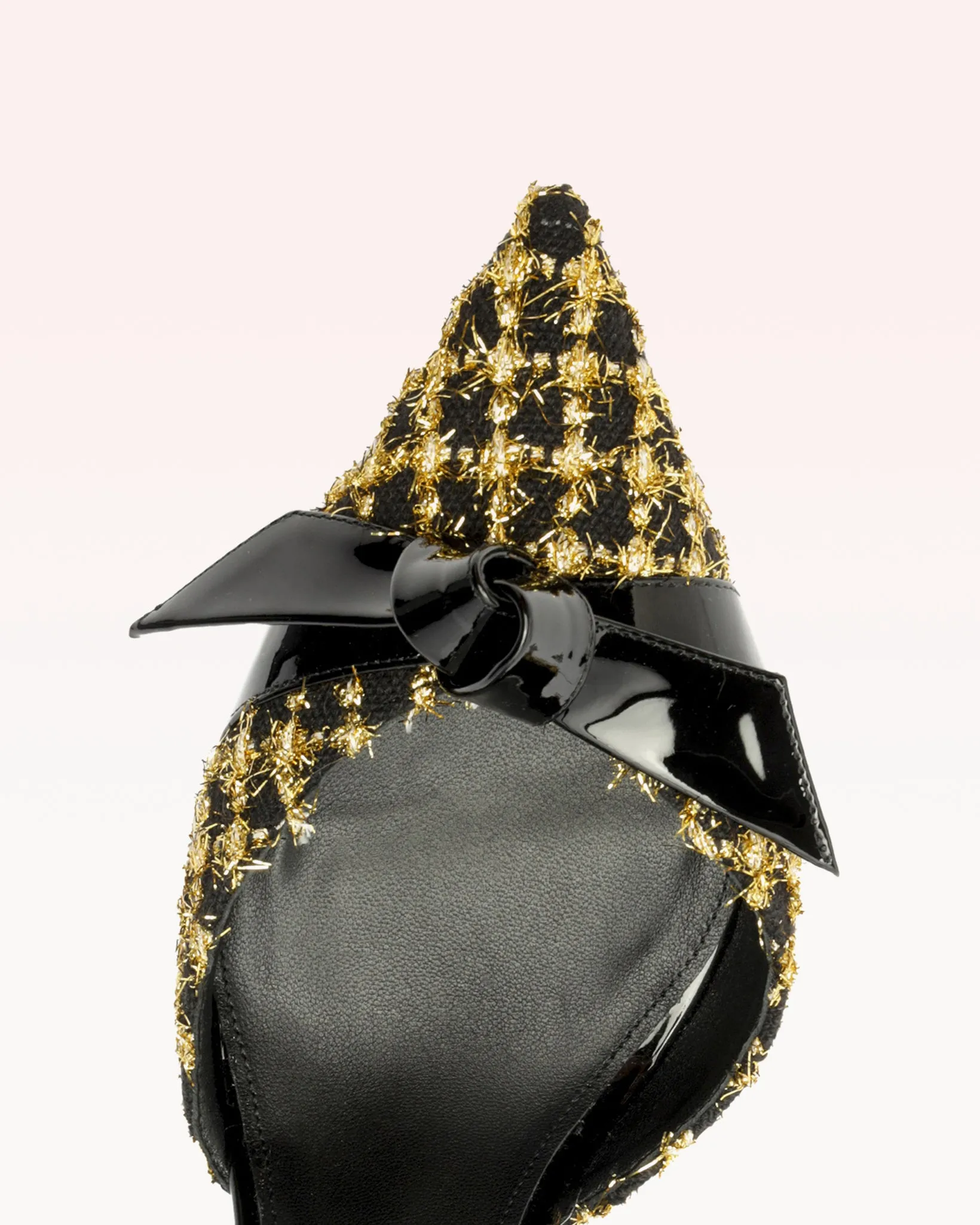 Clarita Bell Slingback 85 Tweed Oro sold by Alexandre Birman product image thumbnail 5