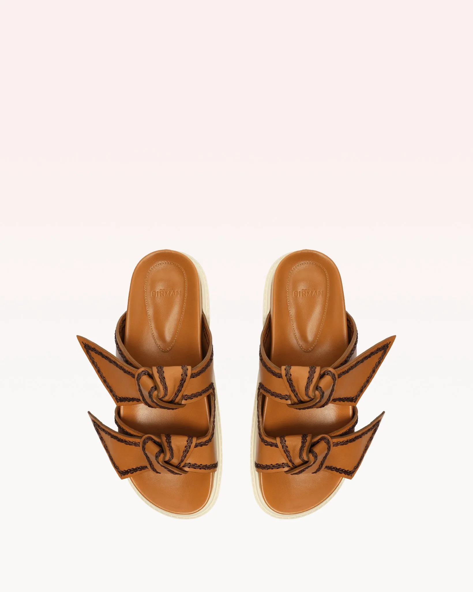 Asymmetric Clarita Sport Sandal Butterscotch sold by Alexandre Birman product image thumbnail 4