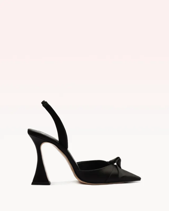 Clarita Bell Slingback 100 Black sold by Alexandre Birman