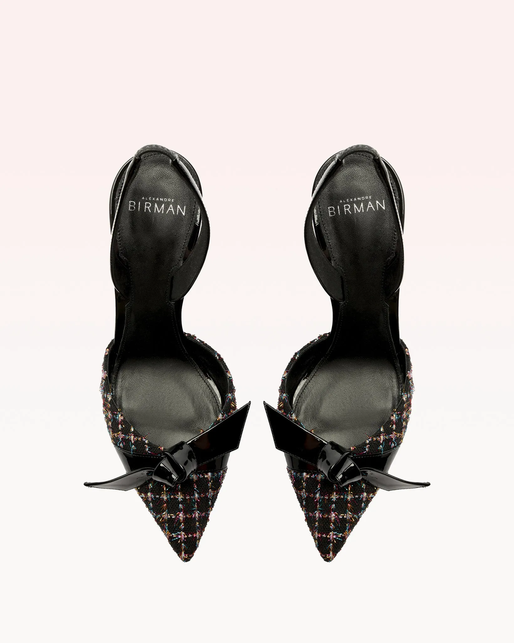 Clarita Bell Slingback 85 Tweed Multicolor sold by Alexandre Birman product image thumbnail 4