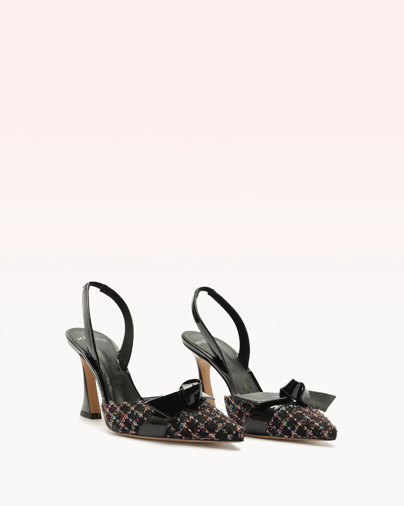 Clarita Bell Slingback 85 Tweed Multicolor sold by Alexandre Birman product image thumbnail 2