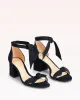 Clarita Block 60 Suede Black sold by Alexandre Birman