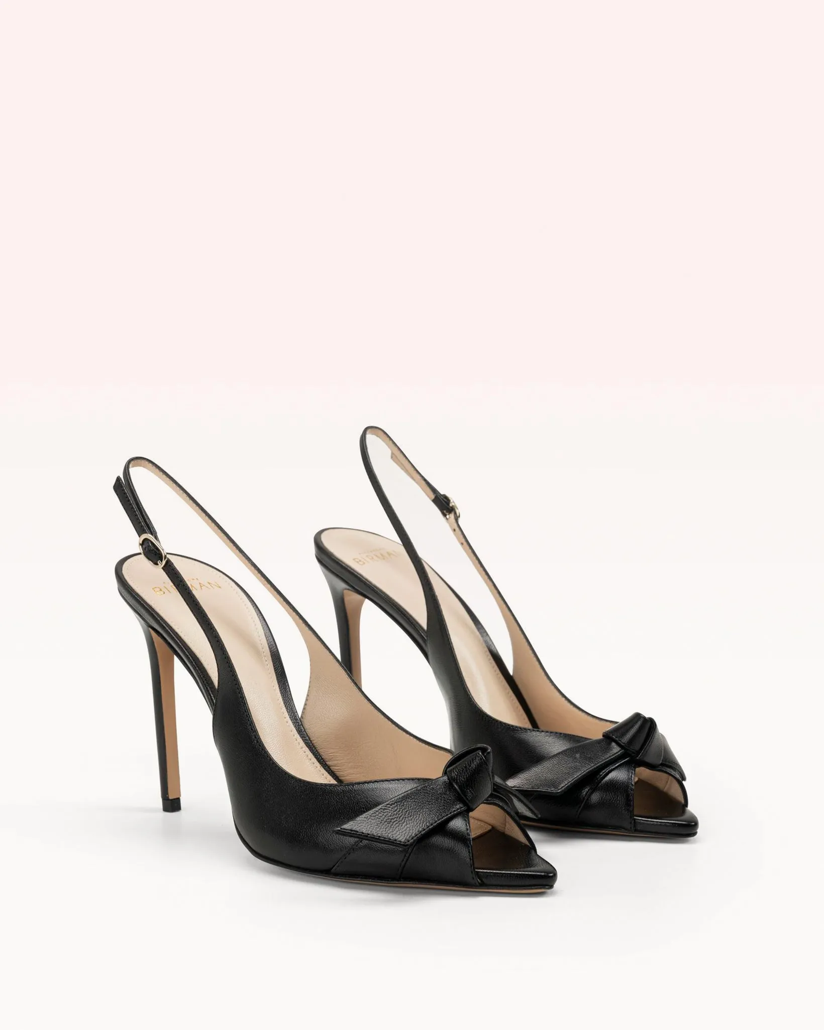Clarita Peep Toe 100 Black sold by Alexandre Birman product image thumbnail 2