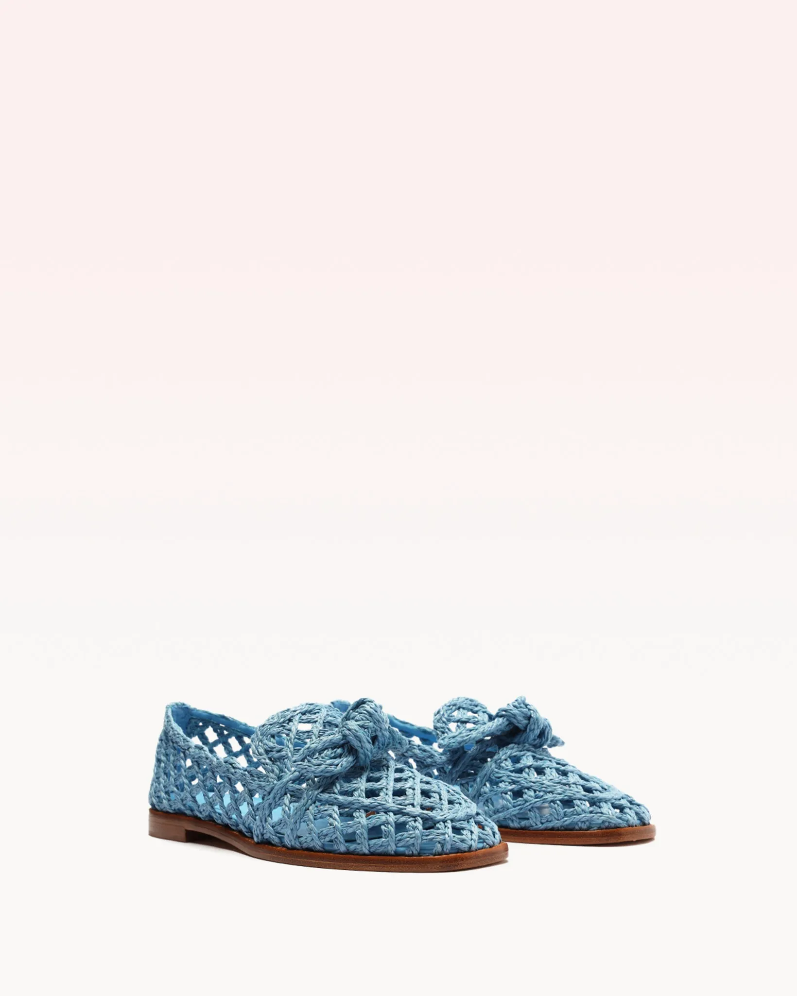 Raffia Clarita Loafer Aquarius sold by Alexandre Birman product image thumbnail 2