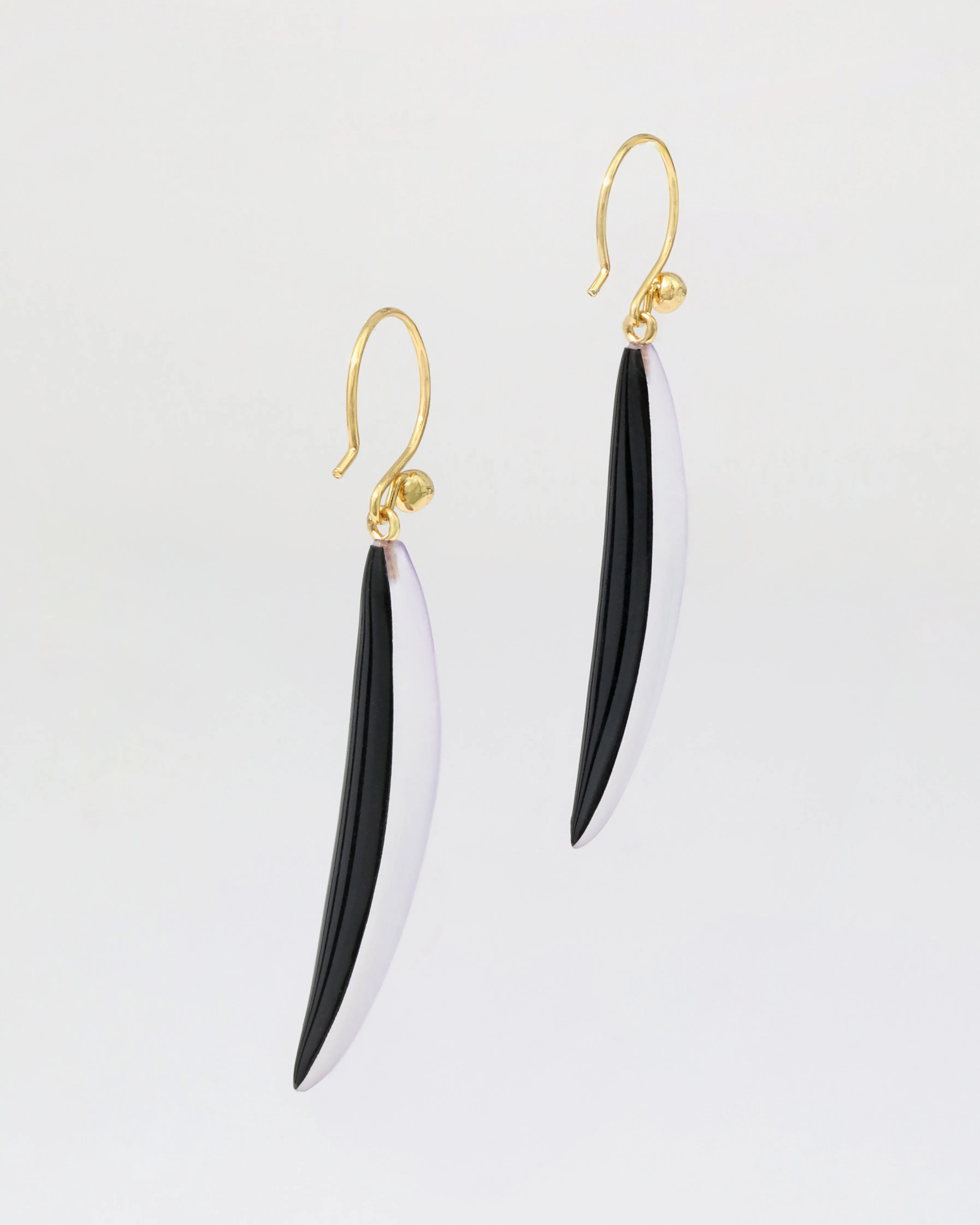 Lucite Sliver Wire Earring- Amethyst sold by Alexis Bittar product image thumbnail 3