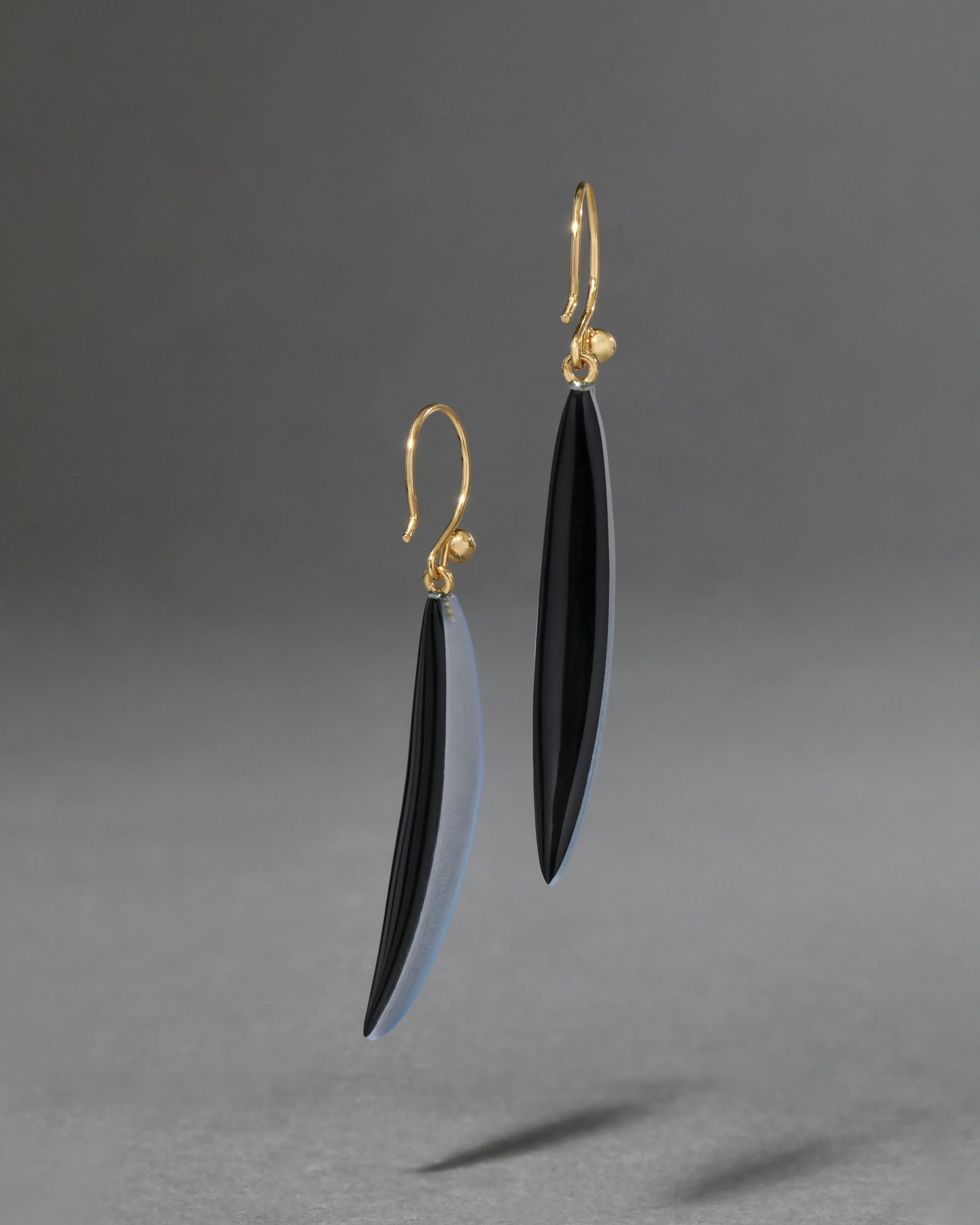 Lucite Sliver Wire Earring- Cerulean sold by Alexis Bittar product image thumbnail 3