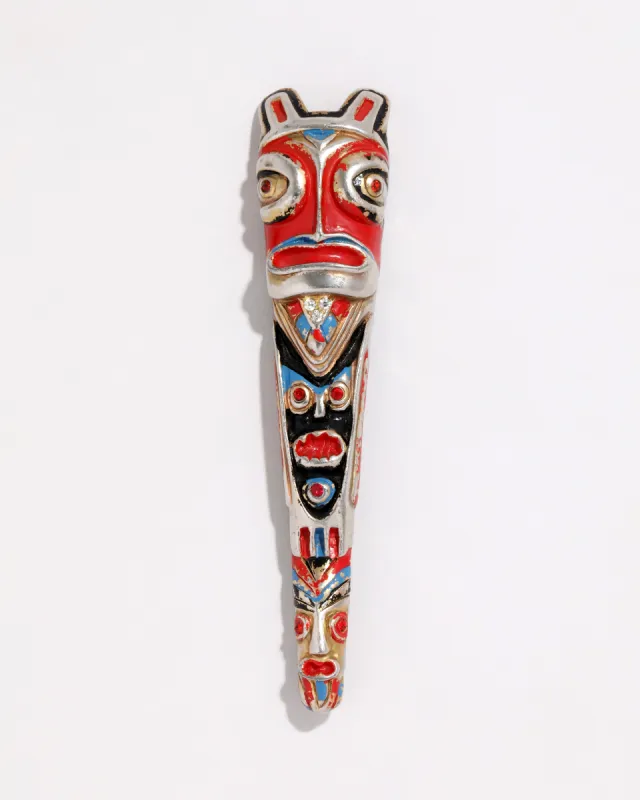 Vintage 1940s Totem Pin sold by Alexis Bittar