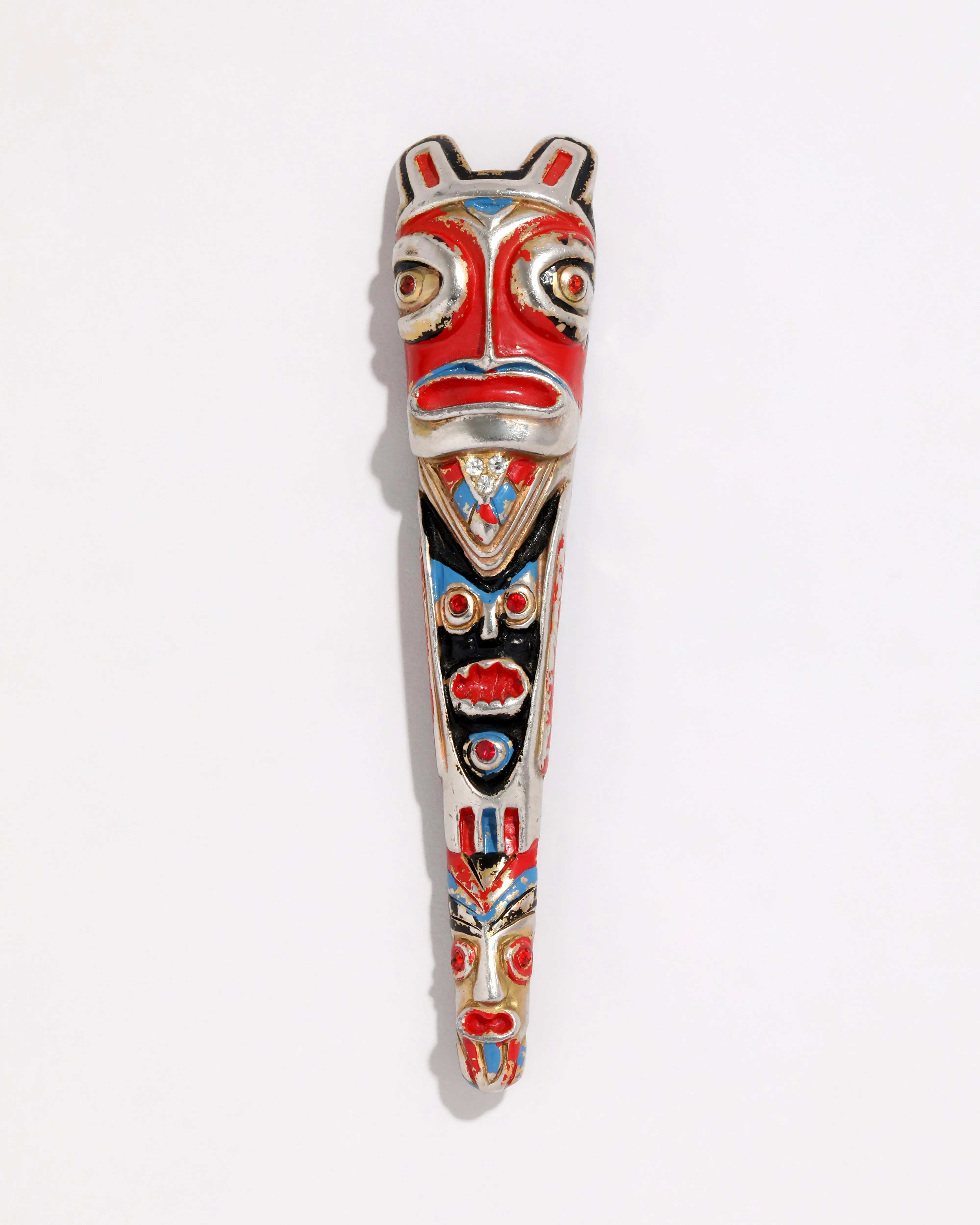 Vintage 1940s Totem Pin sold by Alexis Bittar