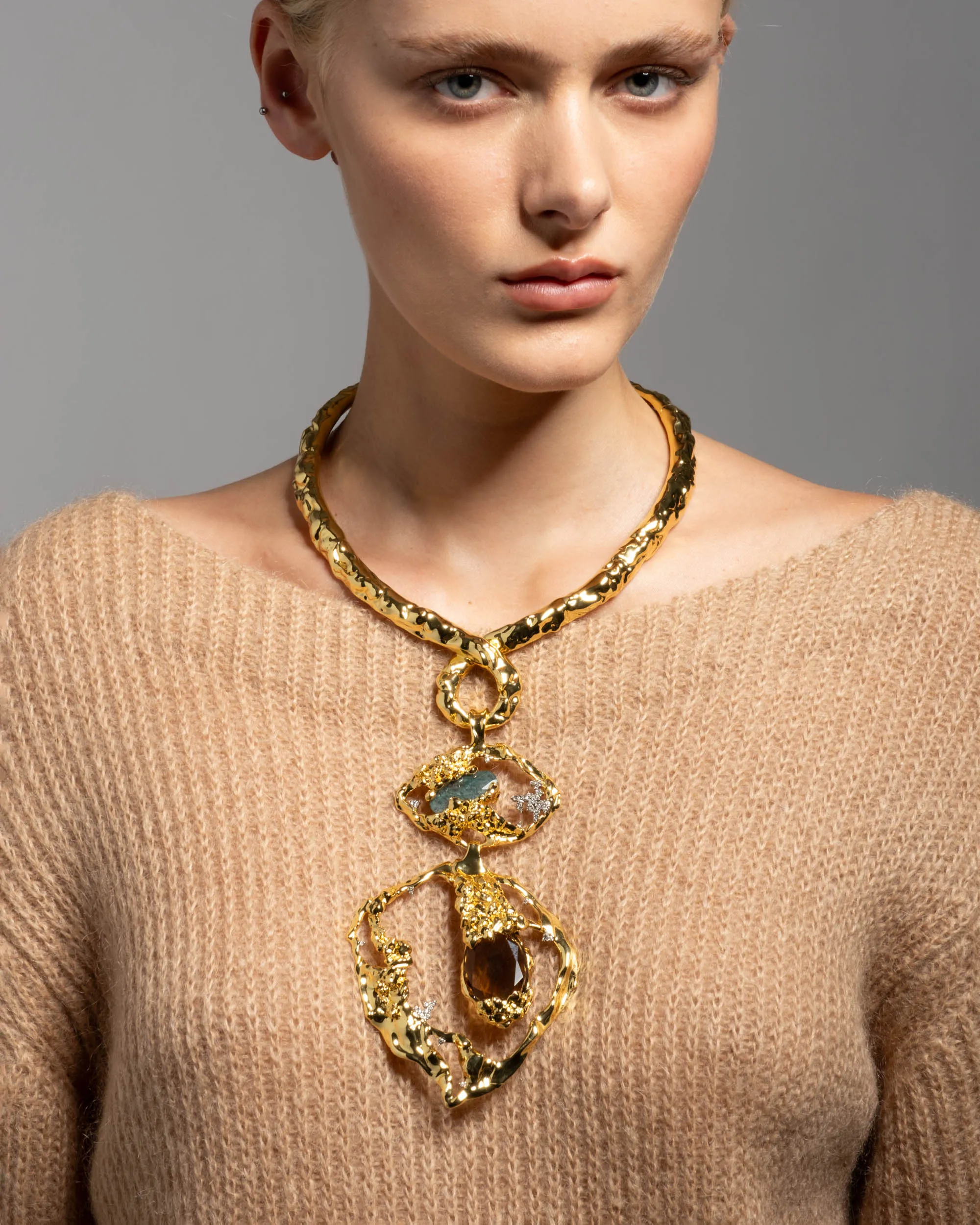 Brut Mosaic Collar sold by Alexis Bittar product image thumbnail 2