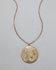 Antique 1890s 14k Gold Filled Art Nouveau Floral Pattern Locket Necklace sold by Alexis Bittar