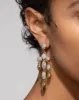 Solanales Crystal Pebble Chandelier Earring sold by Alexis Bittar