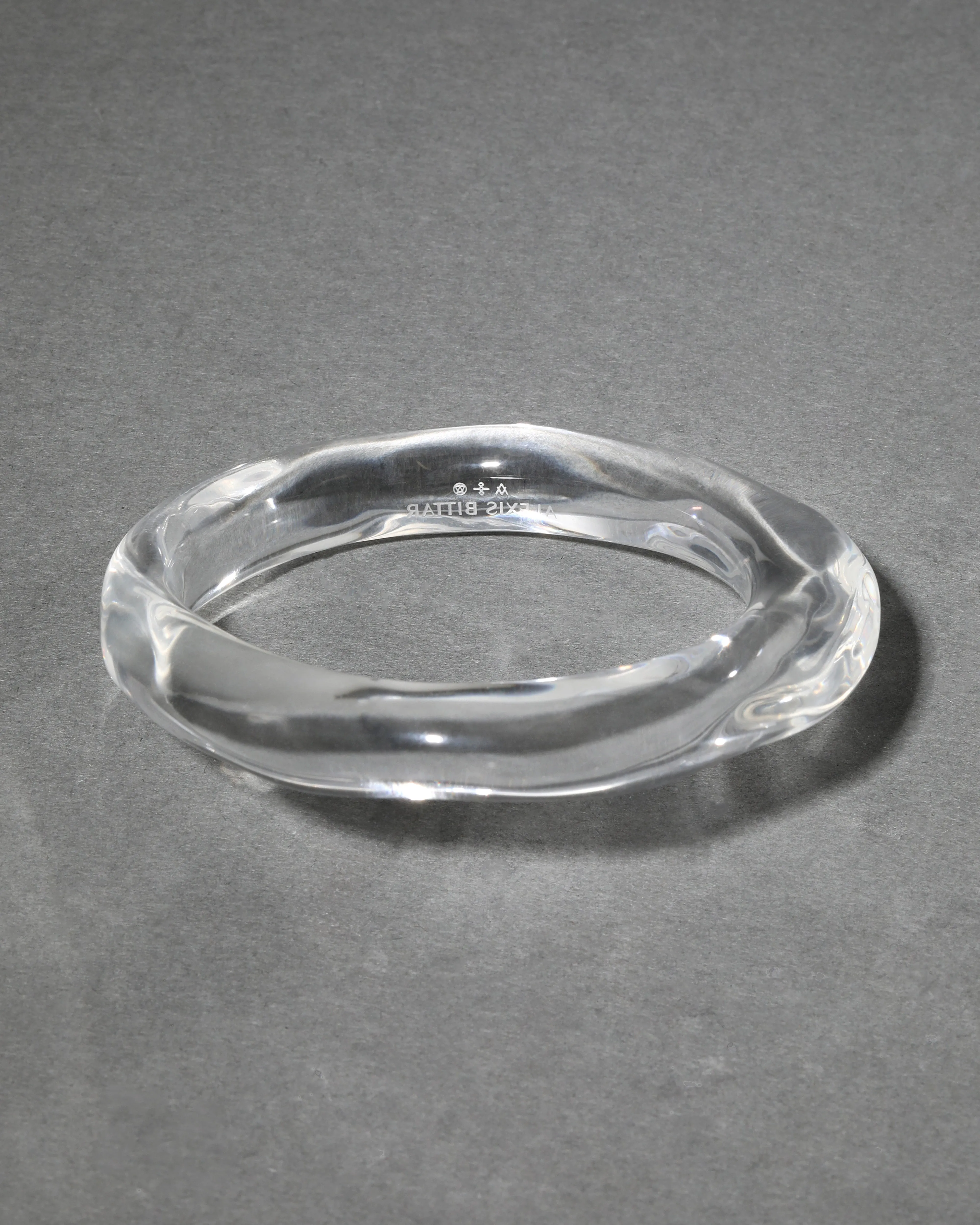 Liquid Lucite Bangle Bracelet sold by Alexis Bittar product image thumbnail 3