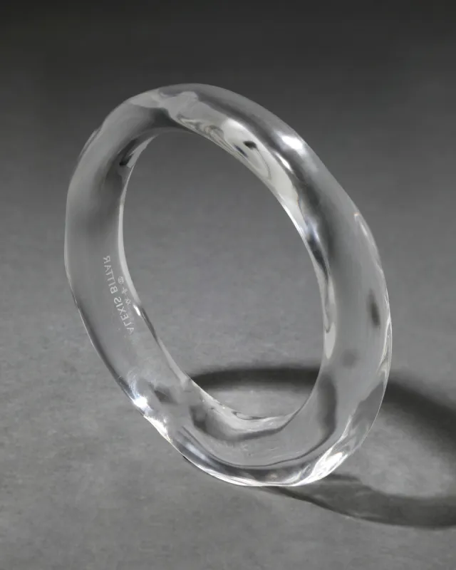 Liquid Lucite Bangle Bracelet sold by Alexis Bittar